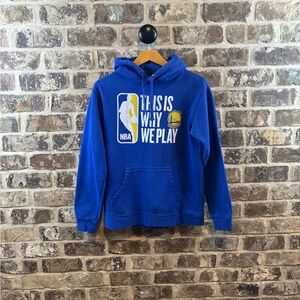 Fanatics Golden State Warriors Blue NBA Hoodie Womens Sz S